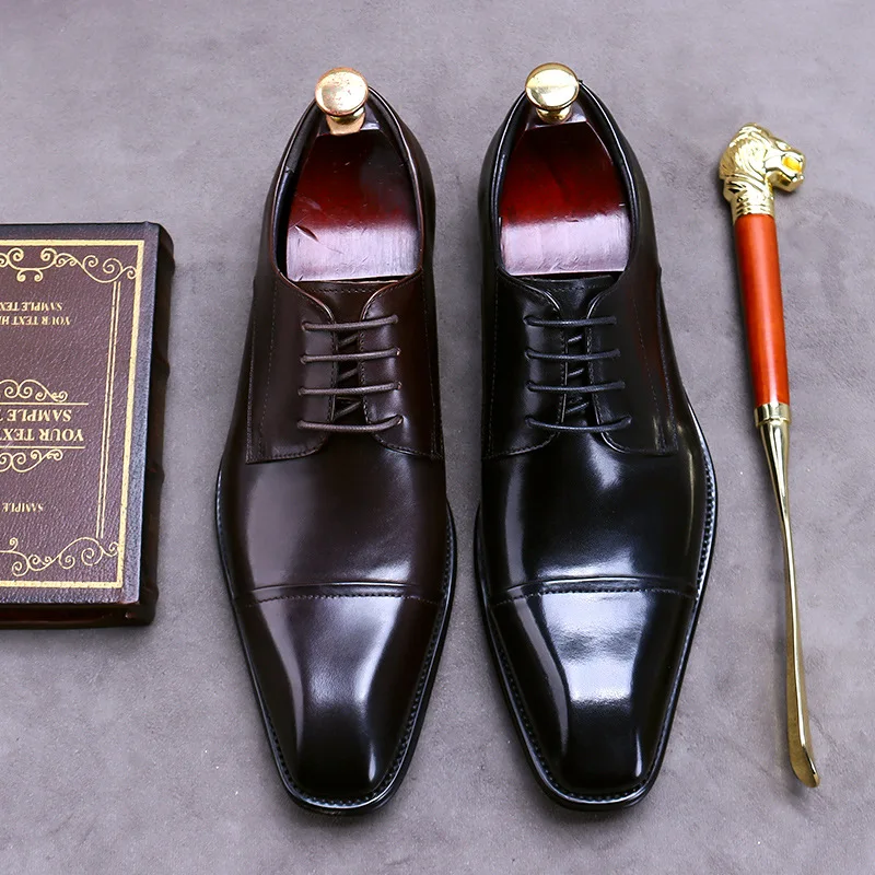 Chic Leather Business Shoes