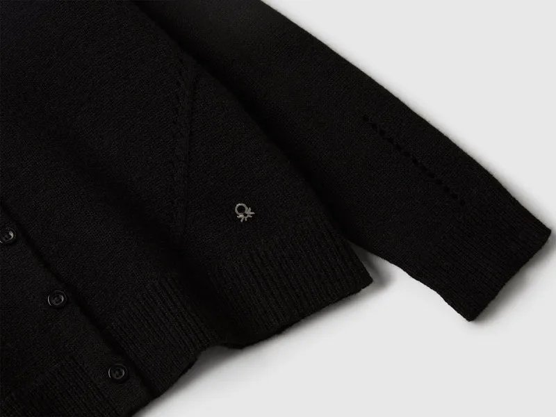 Strickjacke aus Viskosemischung