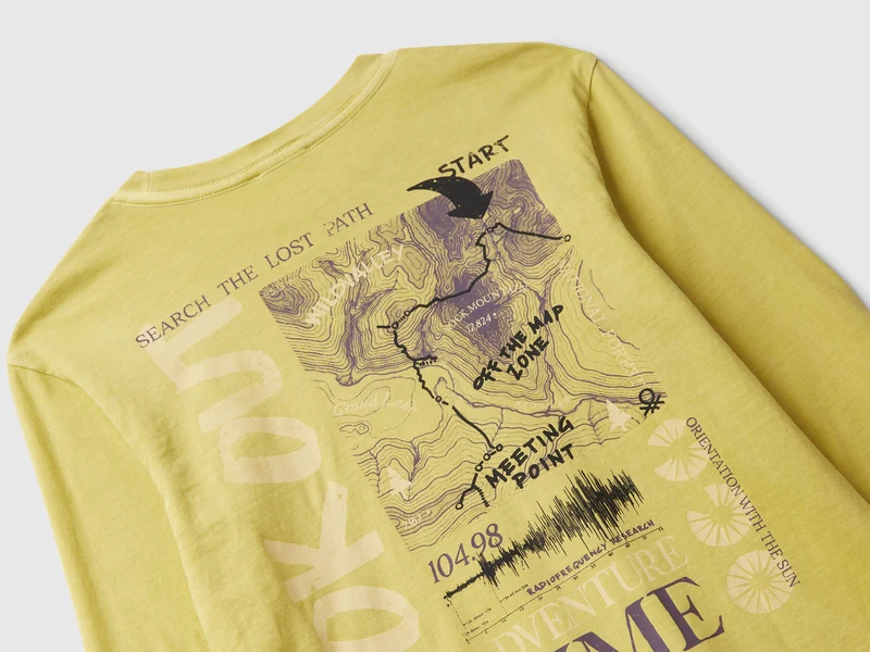 T-Shirt mit Slogan-Print