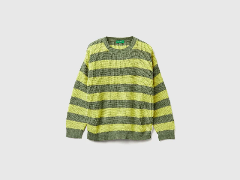 Gestreifter Pullover