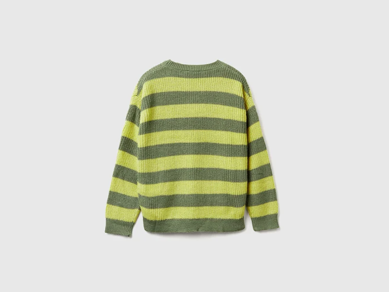 Gestreifter Pullover