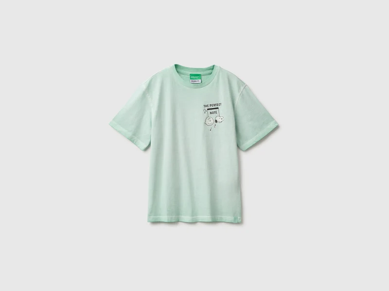 Übergroßes T-Shirt mit ©Peanuts-Aufdruck