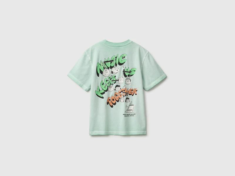 Übergroßes T-Shirt mit ©Peanuts-Aufdruck