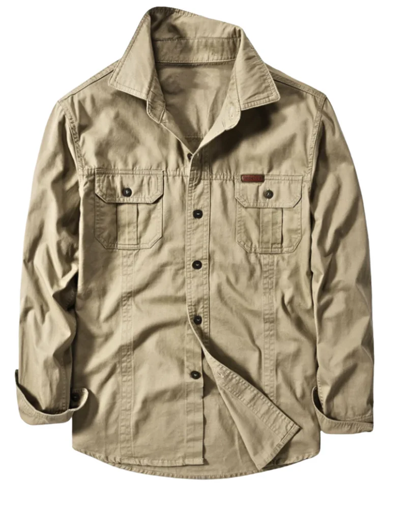 Cotton Cargo Shirt