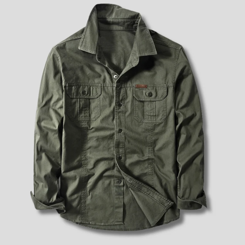 Cotton Cargo Shirt