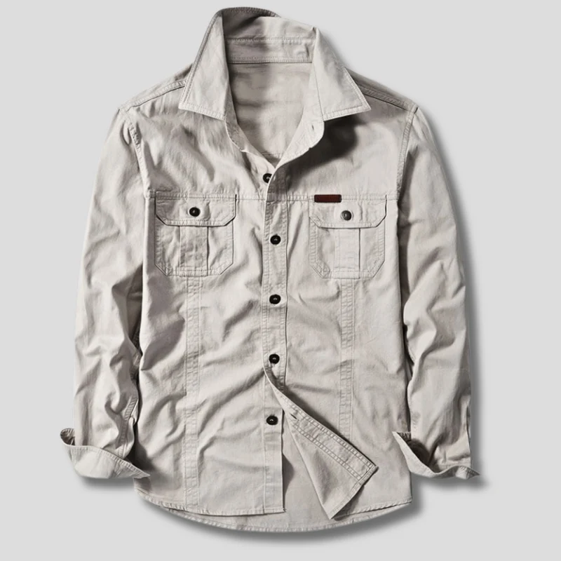 Cotton Cargo Shirt