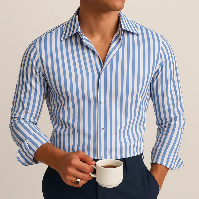 Florence Striped Dress Shirt