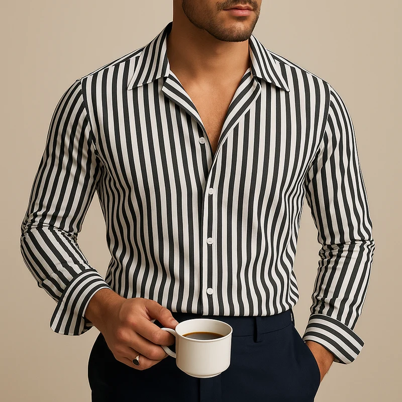 Florence Striped Dress Shirt