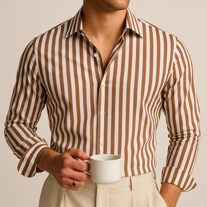 Florence Striped Dress Shirt