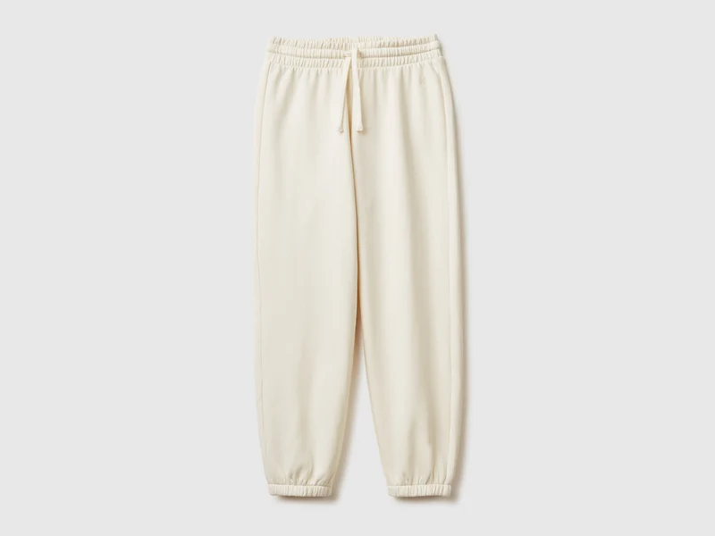 Fleece-Jogginghose mit Kordelzug