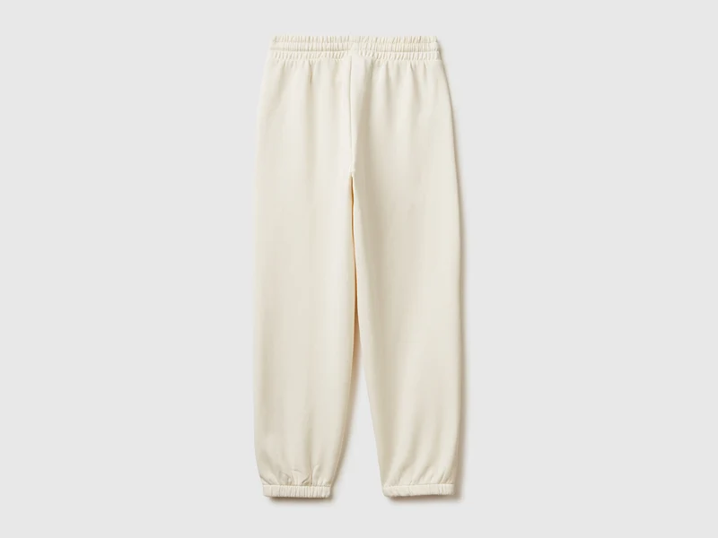 Fleece-Jogginghose mit Kordelzug
