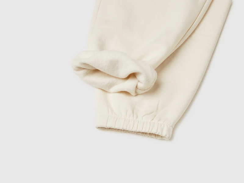 Fleece-Jogginghose mit Kordelzug
