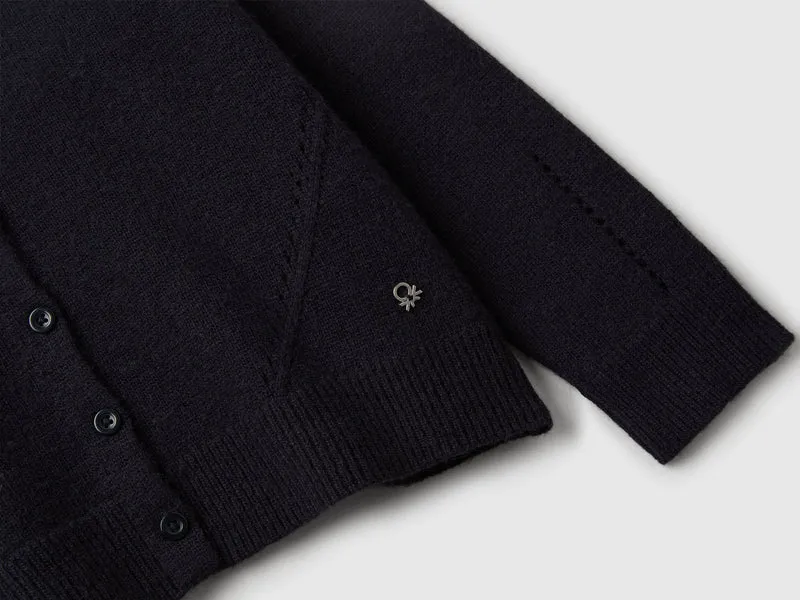 Strickjacke aus Viskosemischung
