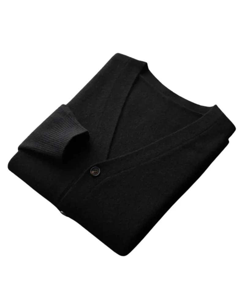 Faunus Merino Wool Knitted Cardigan