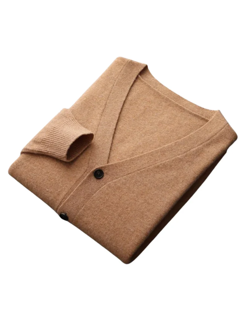 Faunus Merino Wool Knitted Cardigan
