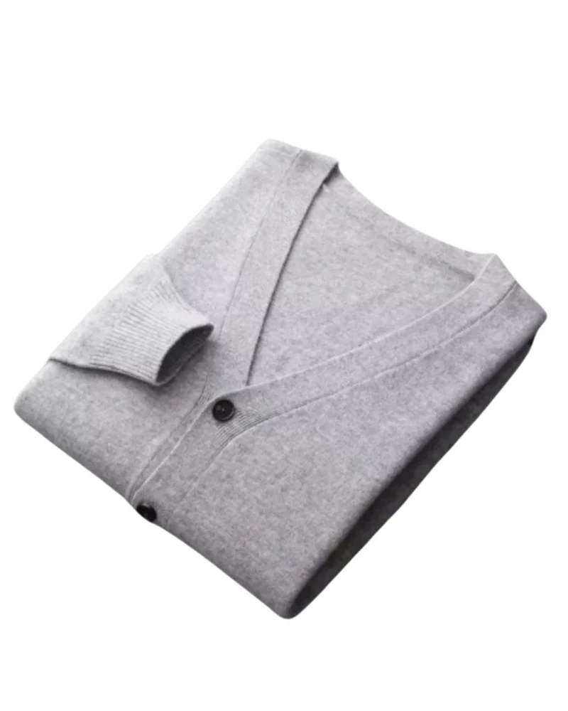 Faunus Merino Wool Knitted Cardigan