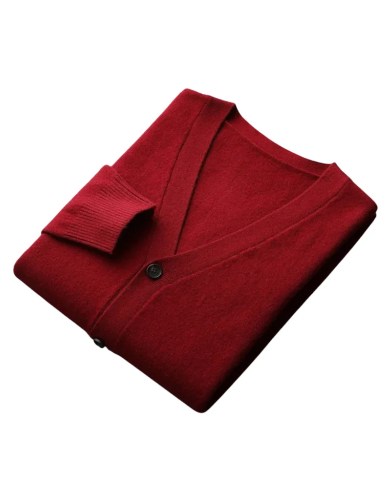 Faunus Merino Wool Knitted Cardigan