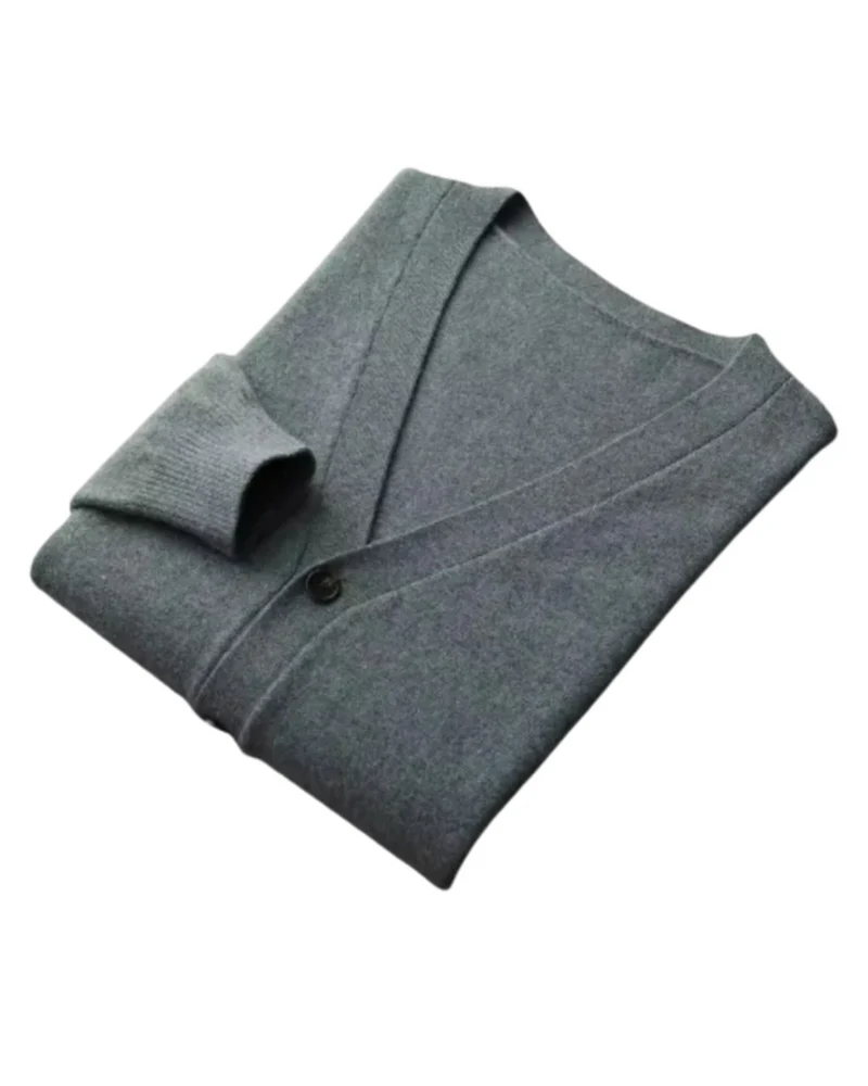 Faunus Merino Wool Knitted Cardigan