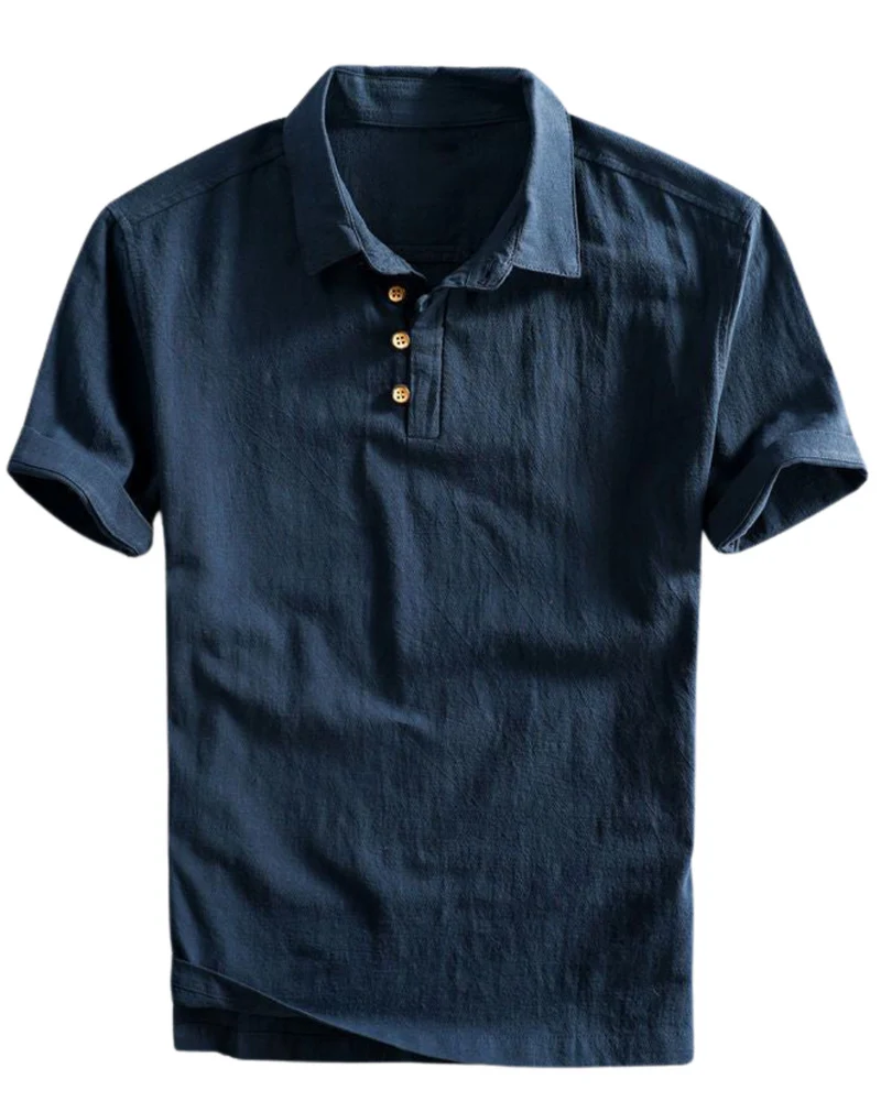San Julian Linen Polo Shirt