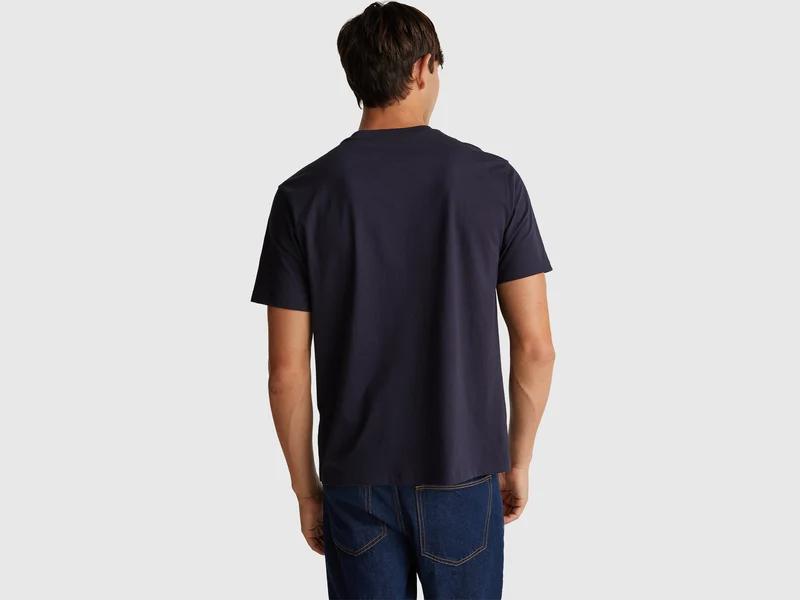 Baumwoll-T-Shirt mit Logo