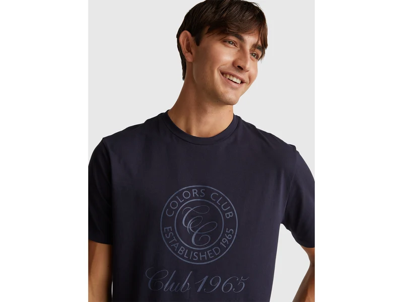Baumwoll-T-Shirt mit Logo