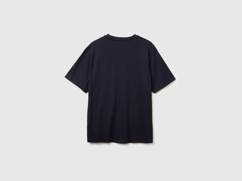 Baumwoll-T-Shirt mit Logo