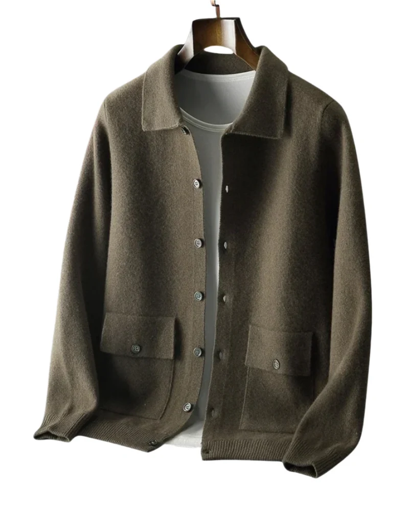 Janus Merino Wool Cardigan