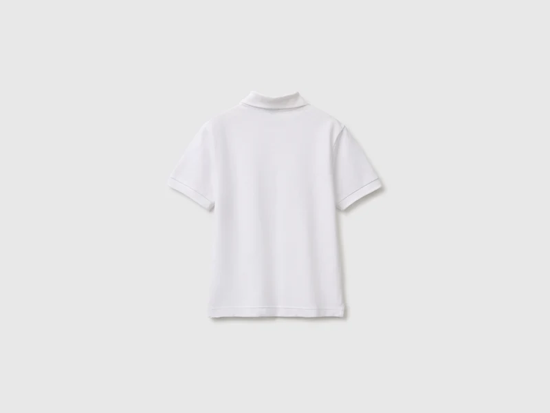 Kurzärmeliges Poloshirt aus Bio-Baumwolle