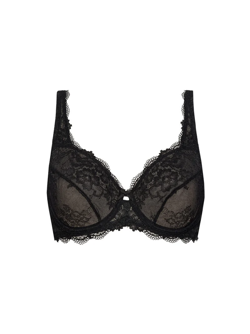 Reggiseno francese con ferretto coppa C 2442 - nero
