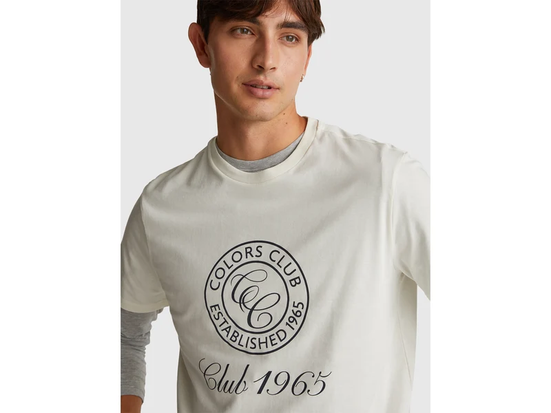 Baumwoll-T-Shirt mit Logo