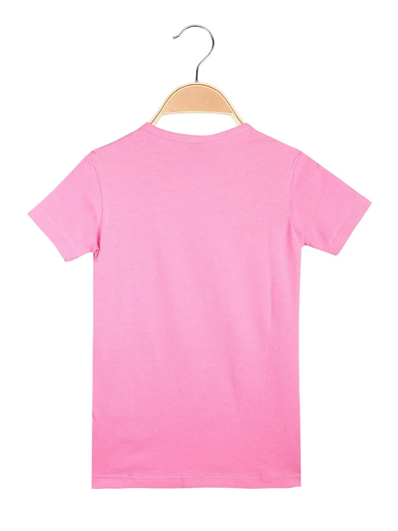 T-shirt bambina Anna e Elsa - rosa