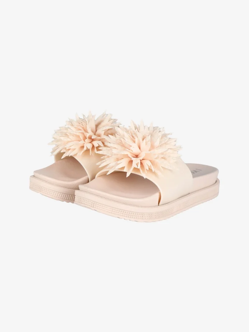 Ciabatte mare donna con platform - beige