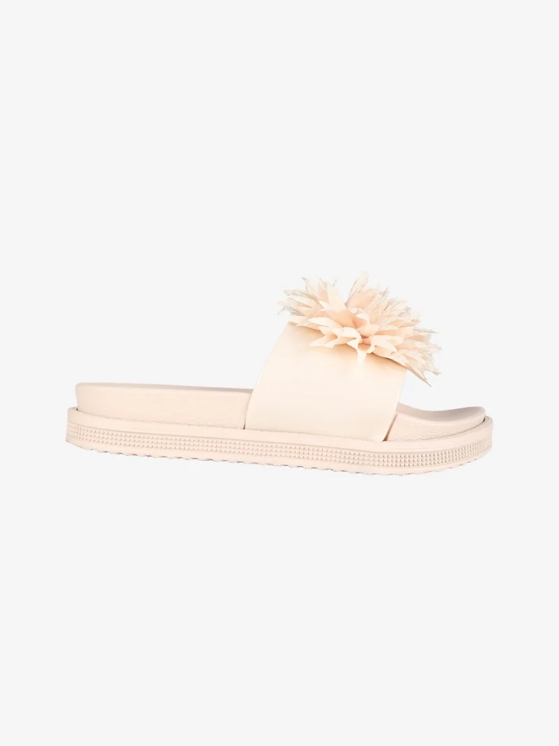Ciabatte mare donna con platform - beige