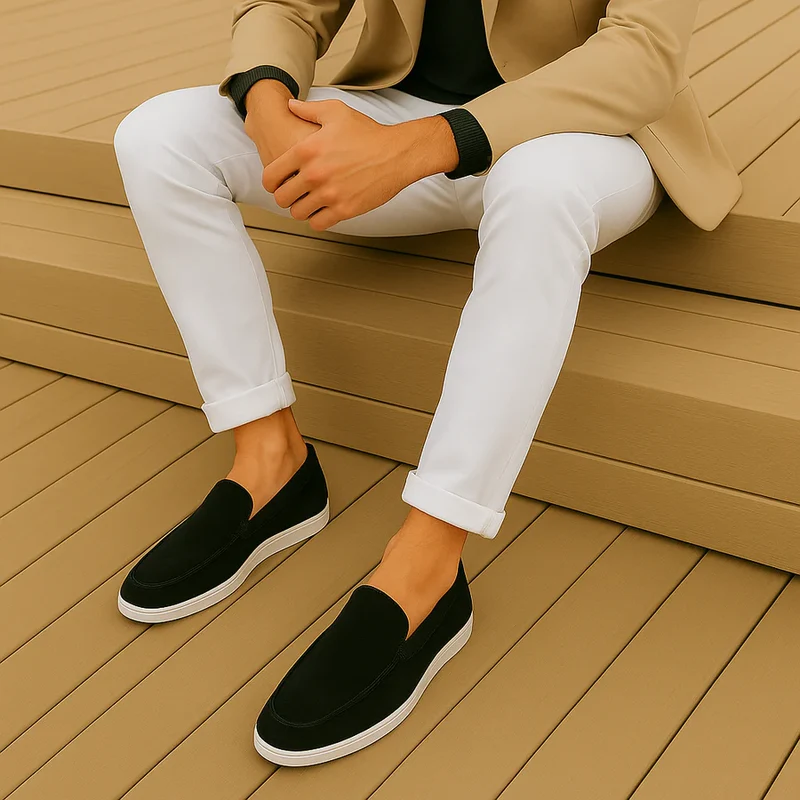 Casual Suede Loafers