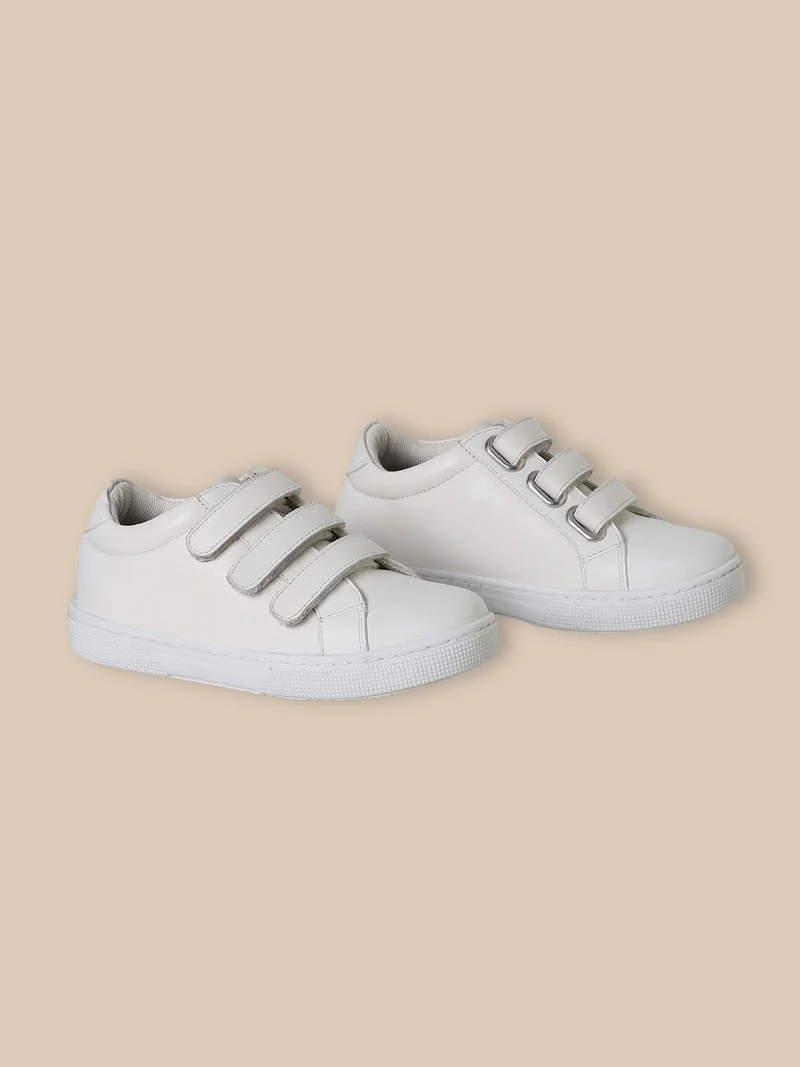 Jungen-Sneaker aus Leder