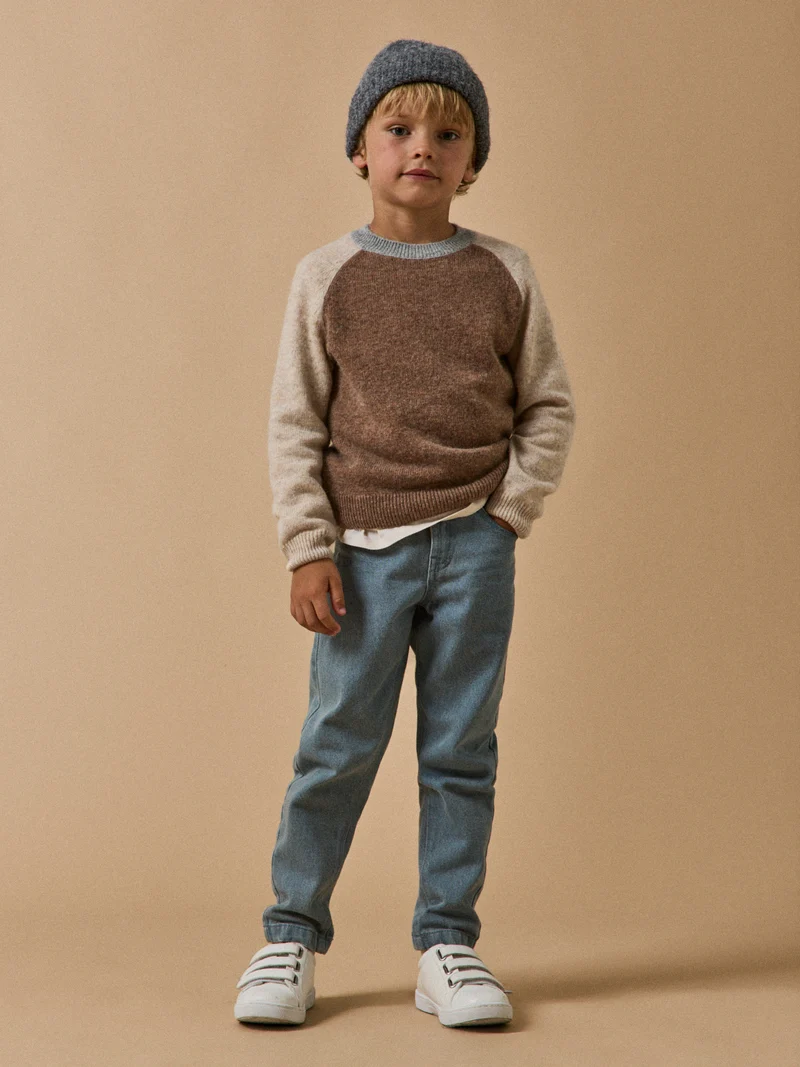 Jungen-Sneaker aus Leder