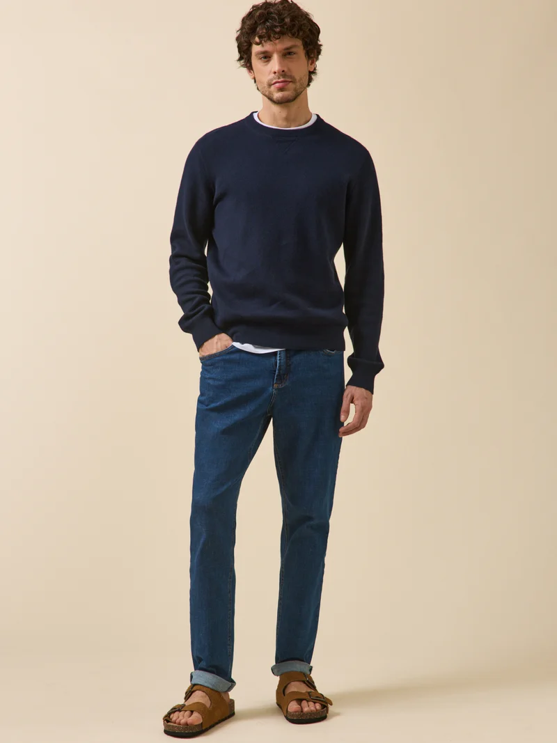 Herrenpullover aus Baumwolle und Cashmere