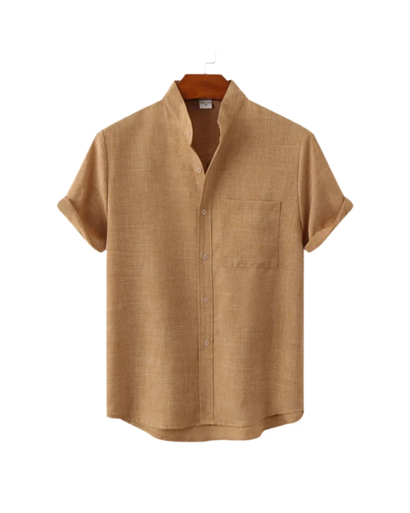 Venice Short Sleeved Linen Shirt