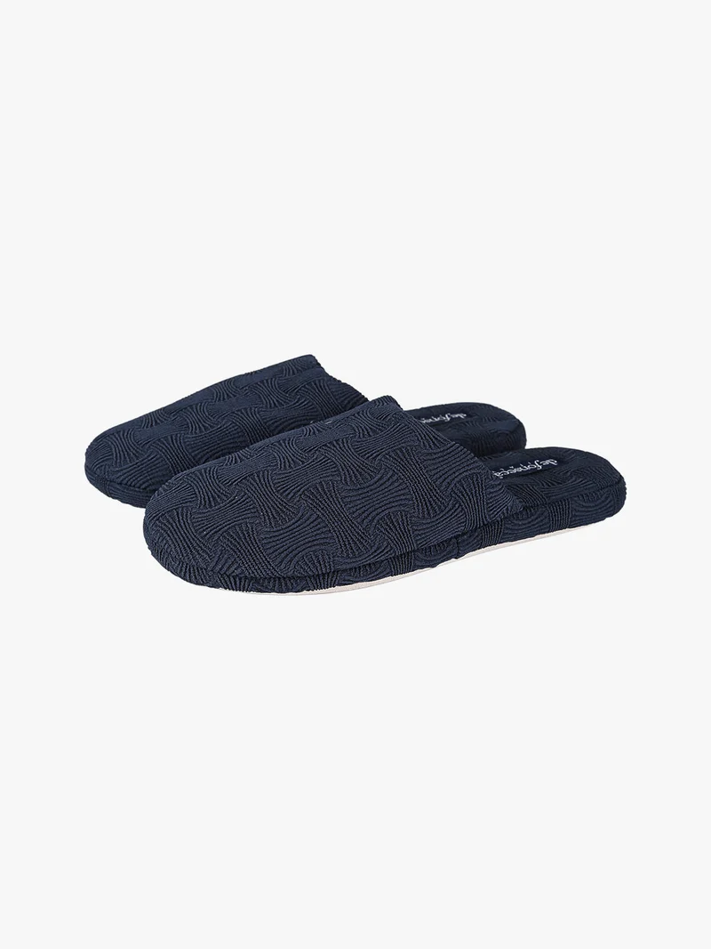Pantofole donna in spugna - blu scuro