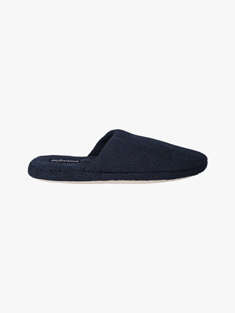 Pantofole donna in spugna - blu scuro