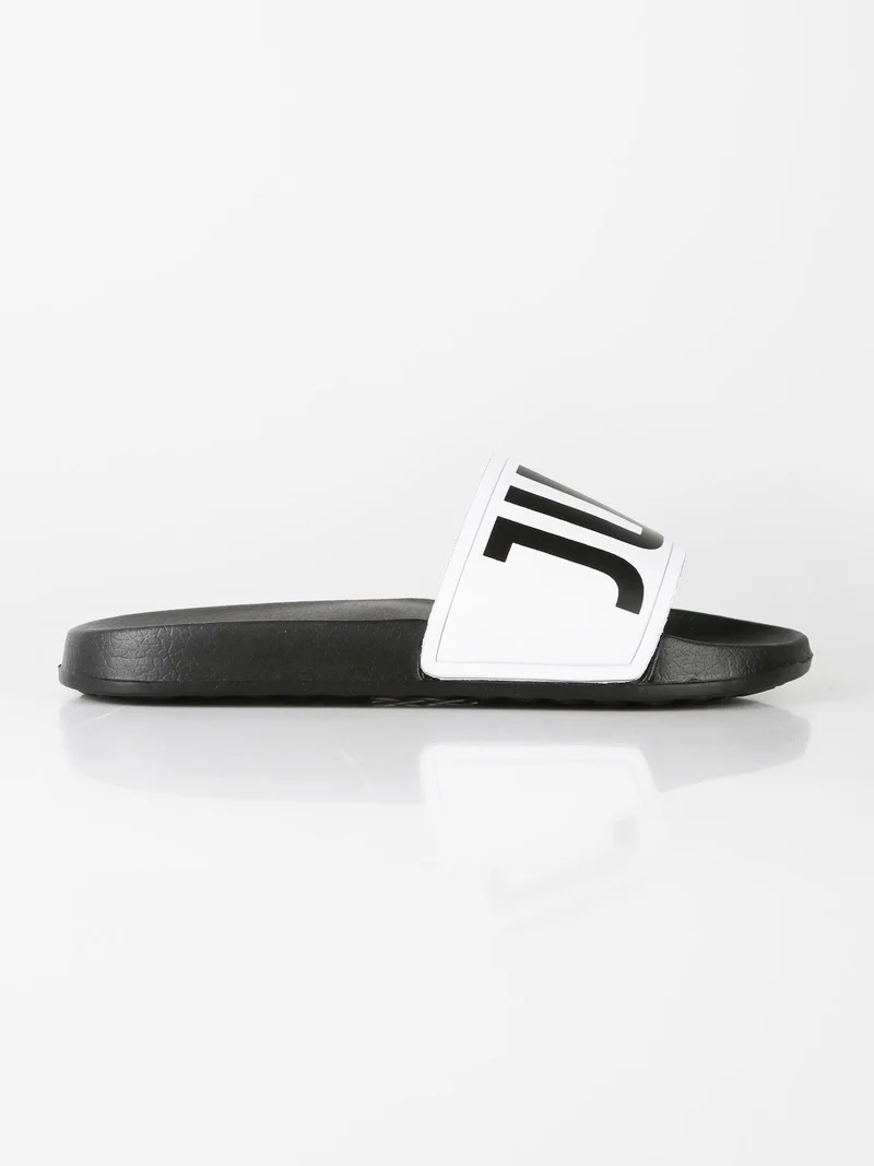 Ciabatte mare con scritta - bianco