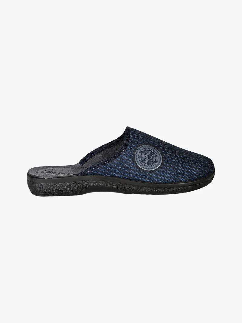Pantofole da uomo invernali scamosciate - blu scuro
