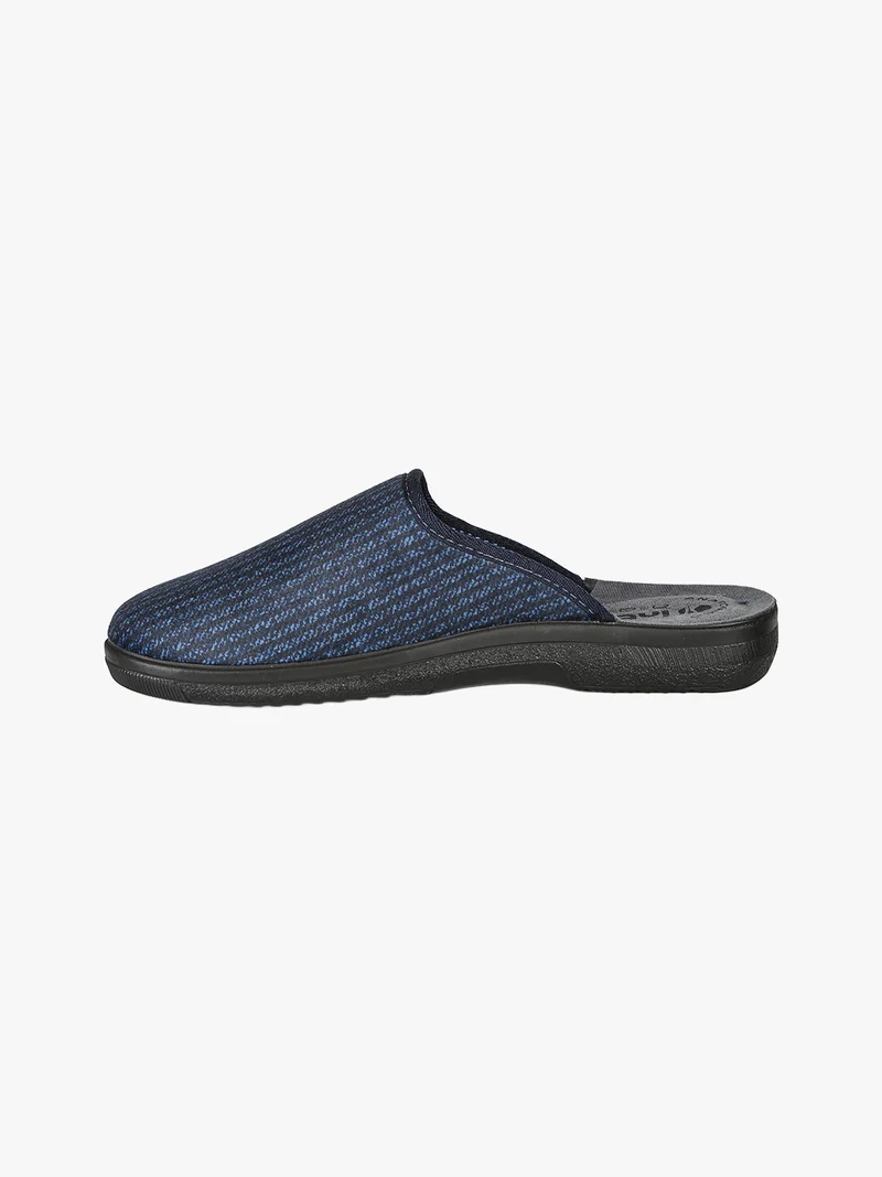Pantofole da uomo invernali scamosciate - blu scuro