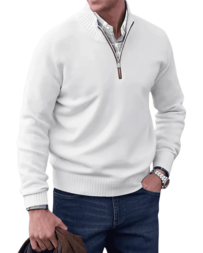 Casual Zip Sweater