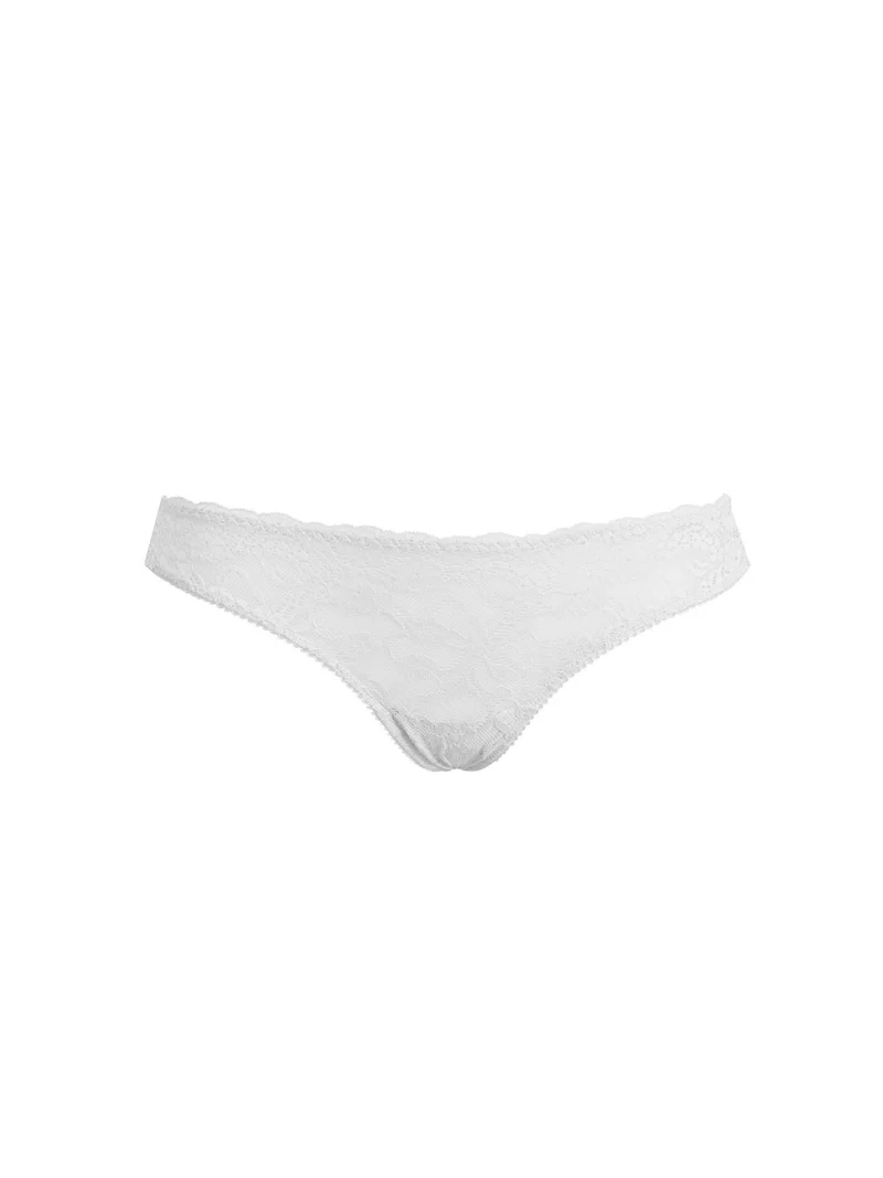 ALLURE 2677 Brasiliana donna in pizzo - bianco