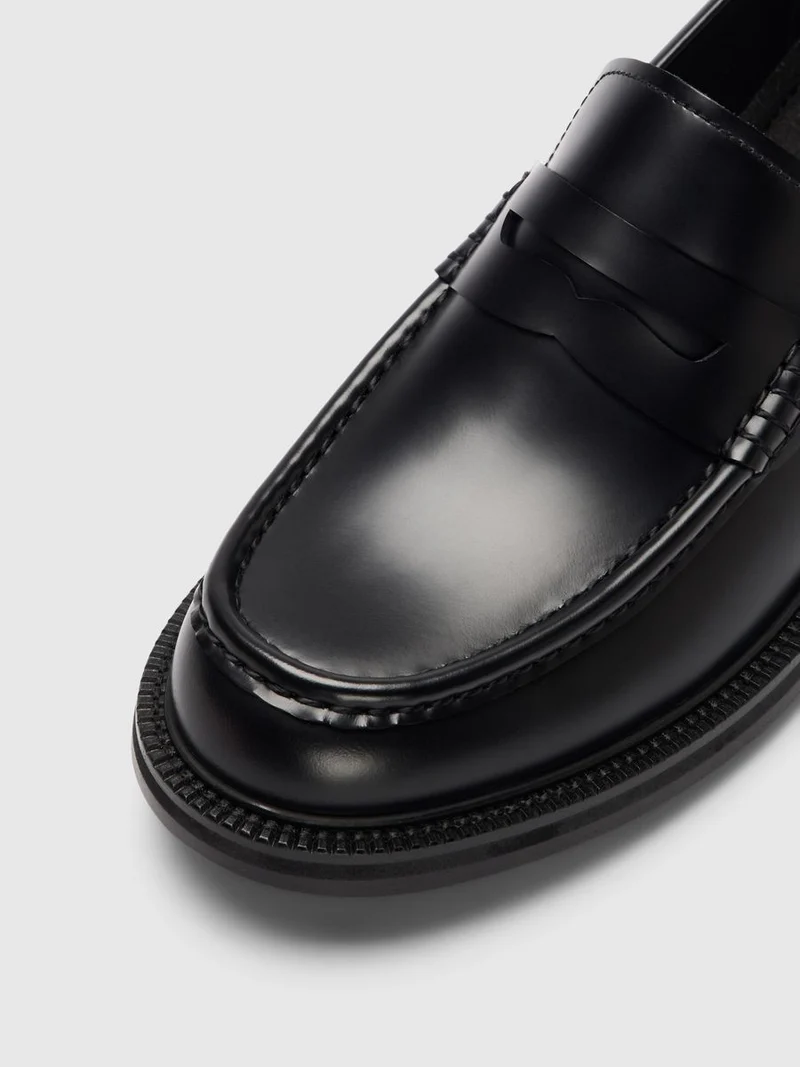 SLMBOBBY LEATHER PENNY LOAFER NOOS