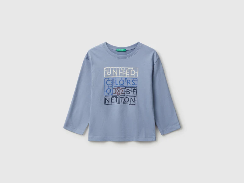 T-Shirt mit Logo-Print