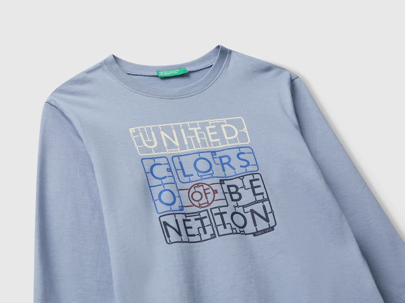 T-Shirt mit Logo-Print