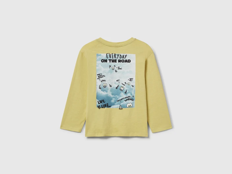 T-Shirt mit Monster-Print
