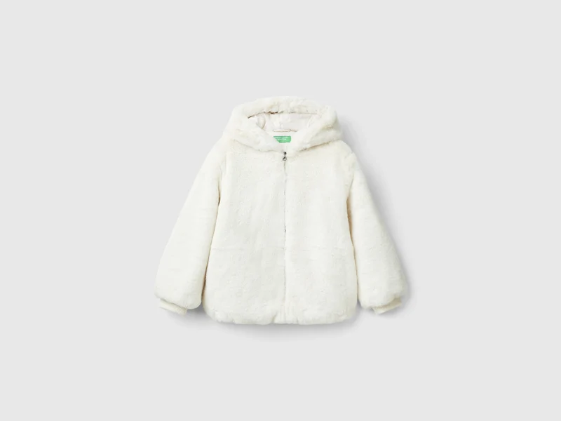 Kunstpelzjacke